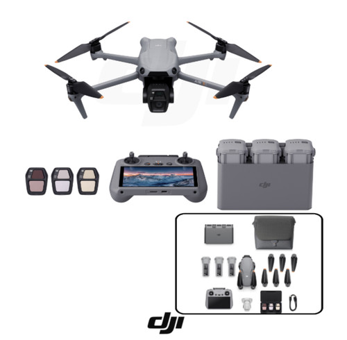 Drone combo dji air fly - drone,